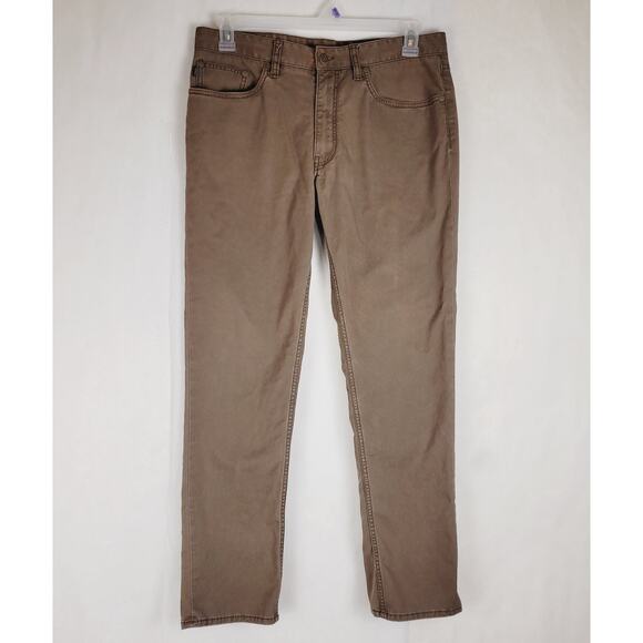 Polo Ralph Lauren Brown Varick Slim Straight Fit Jeans Size 32x30 Classic Preppy - Picture 1 of 13